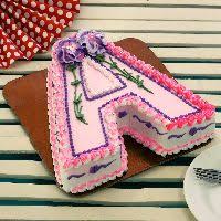 Alphabet Cakes